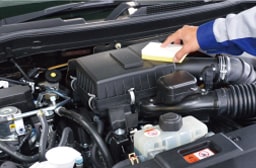 エンジンルームの中