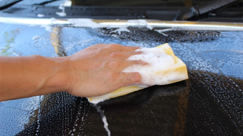 普段のお手入れは洗車だけ