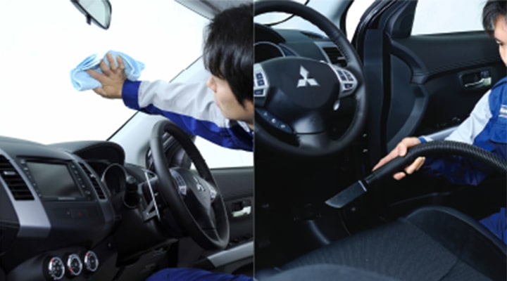 車内清掃